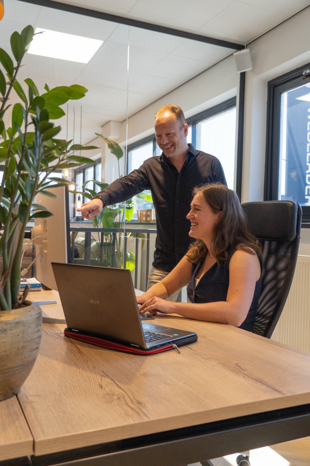 Webleaders aan het werk aan linkbuilding