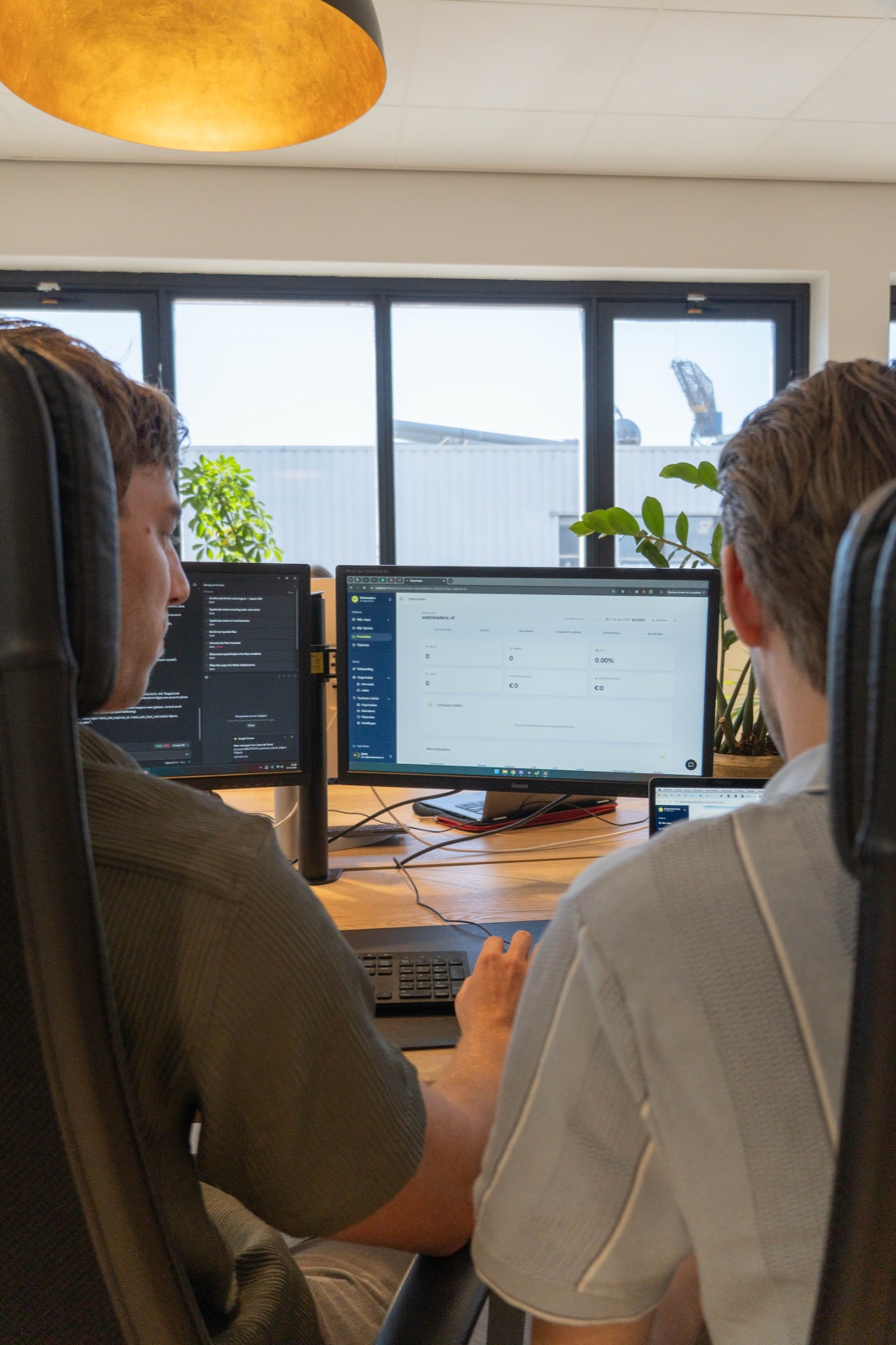 Webleaders aan het werk aan technische SEO